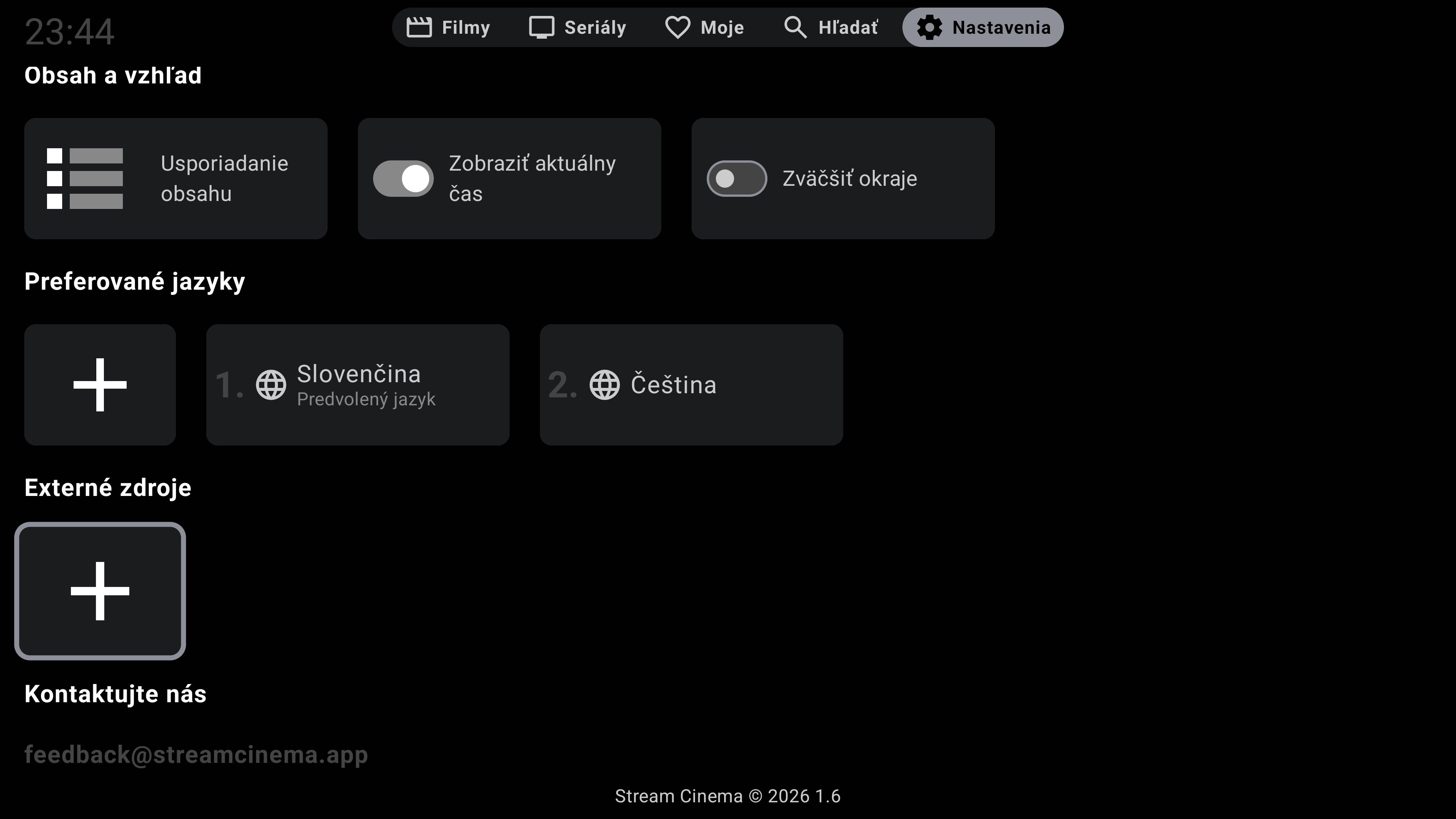 Pridať externý zdroj
